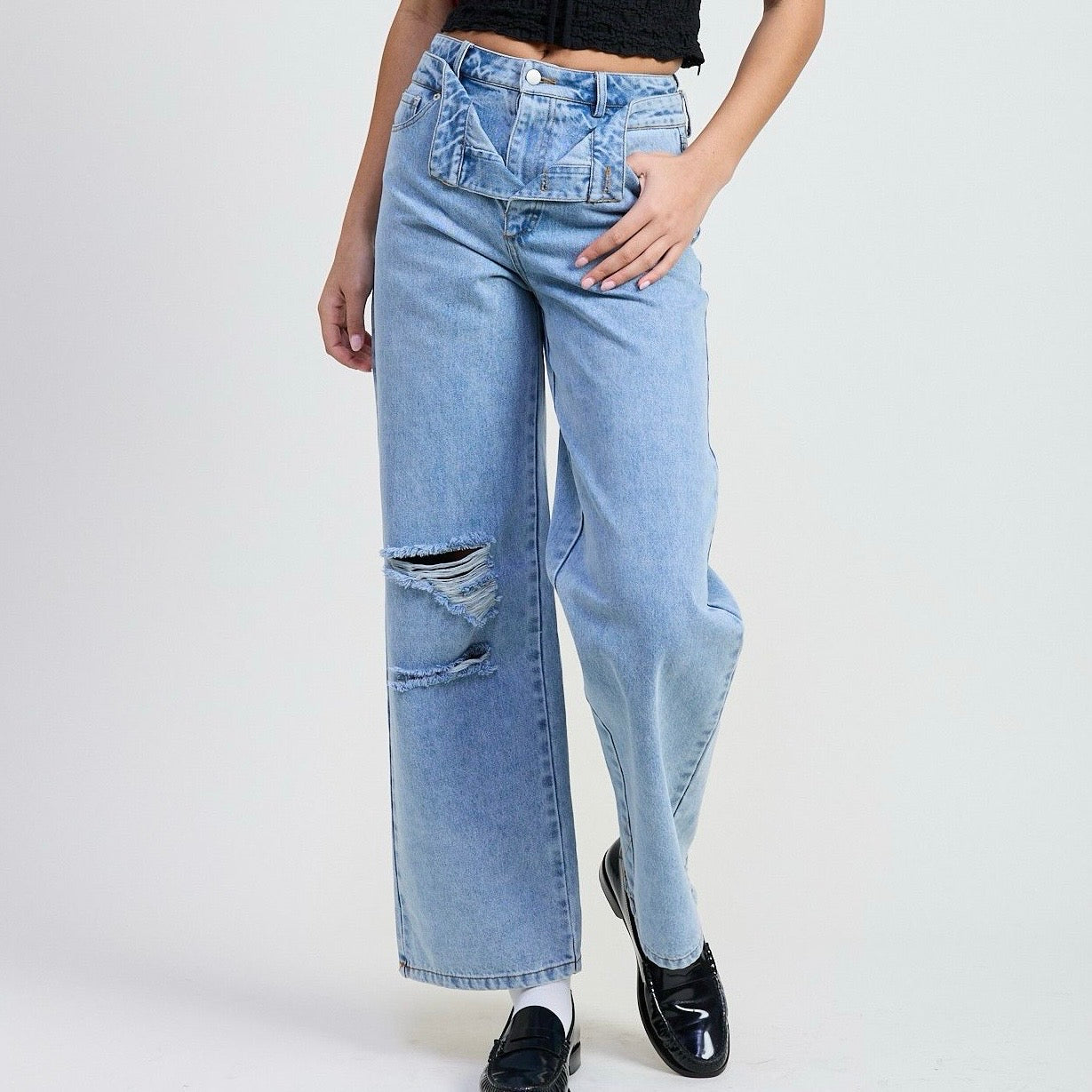 Alicia denim pants