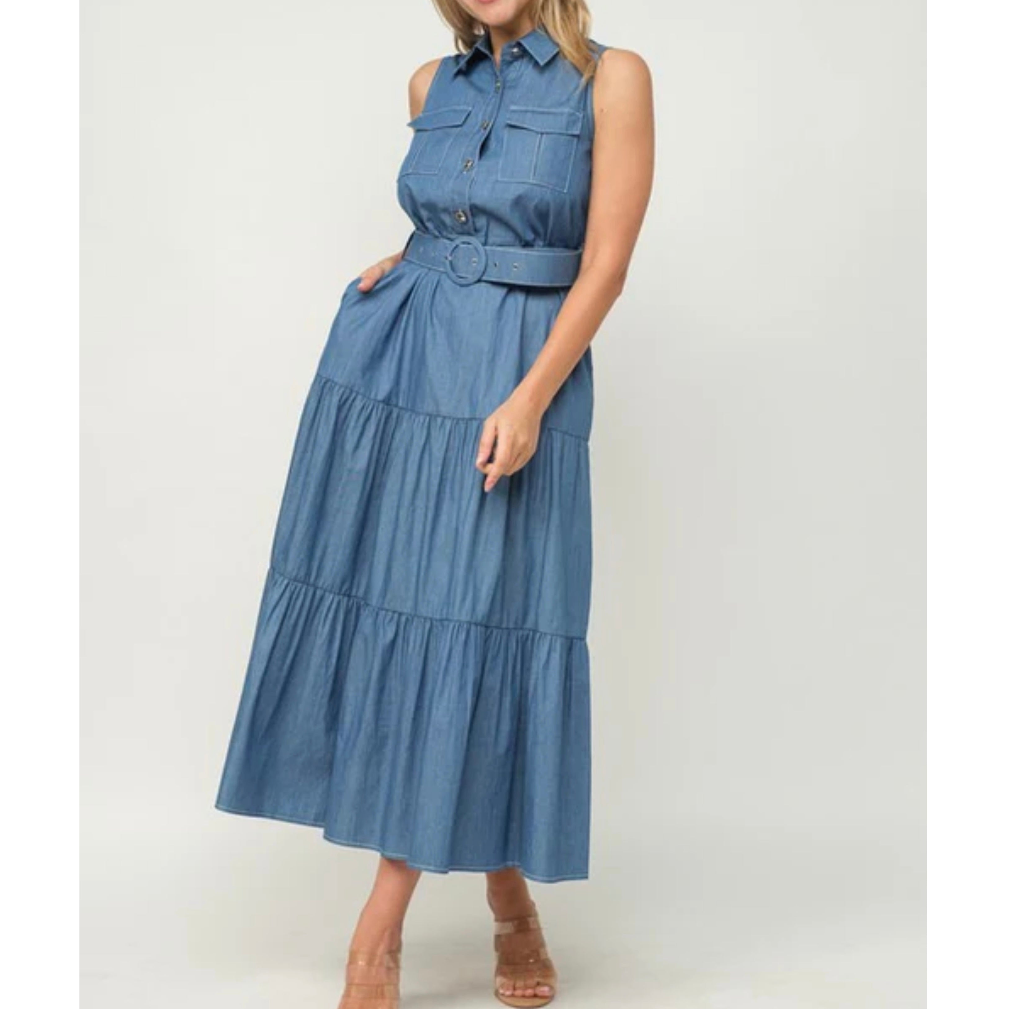Danny Indigo Blue Dress