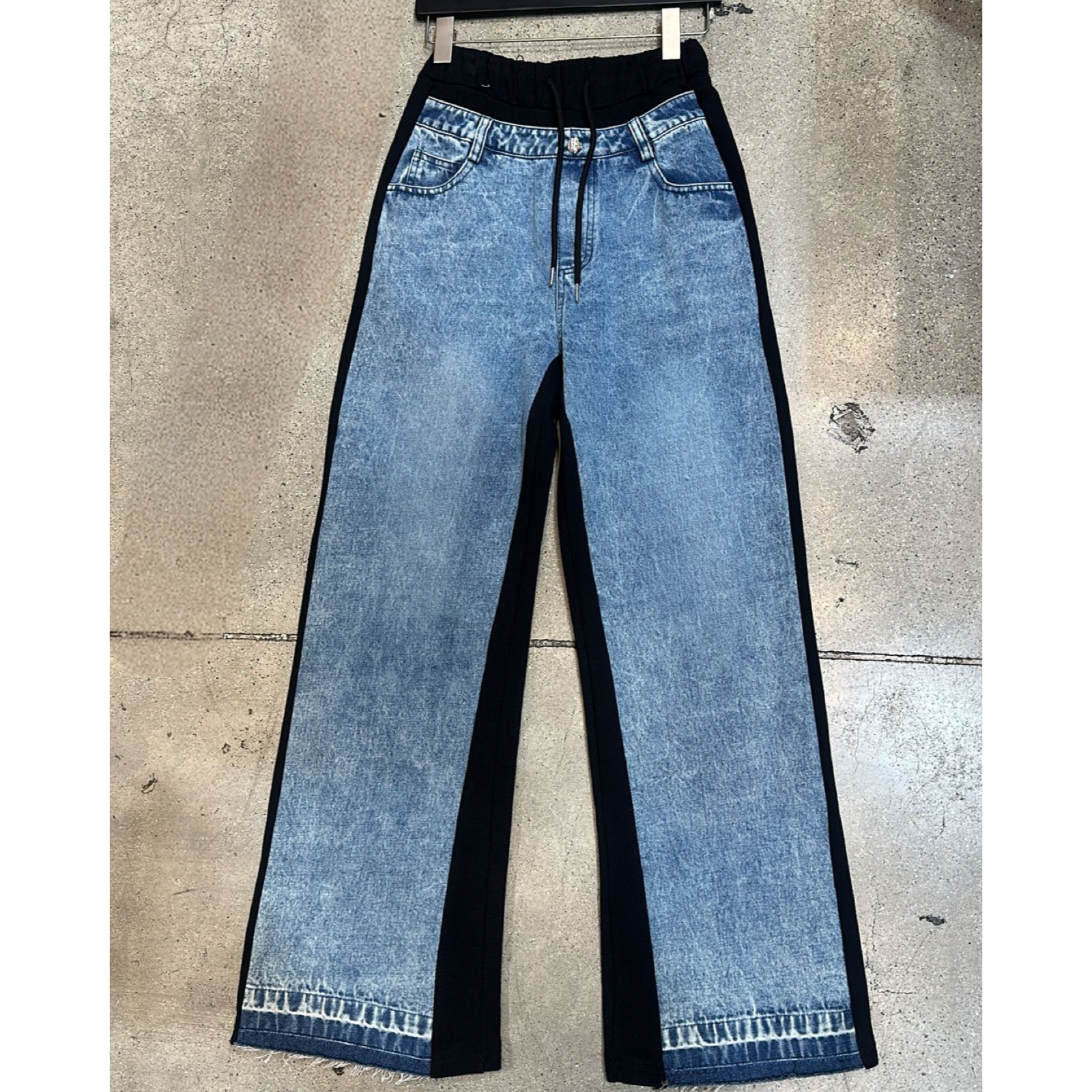 Caro black/denim pants