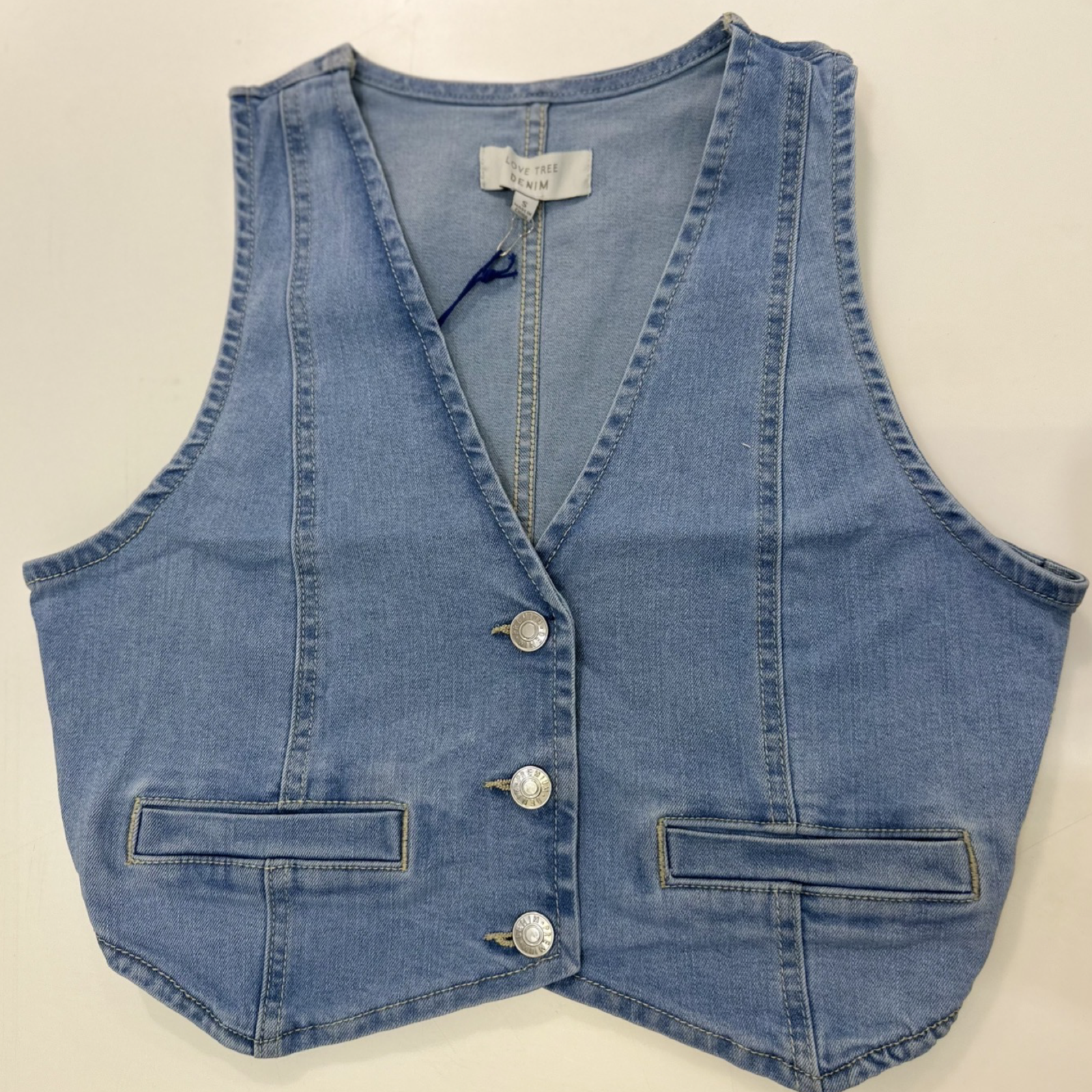 Brenda denim vest