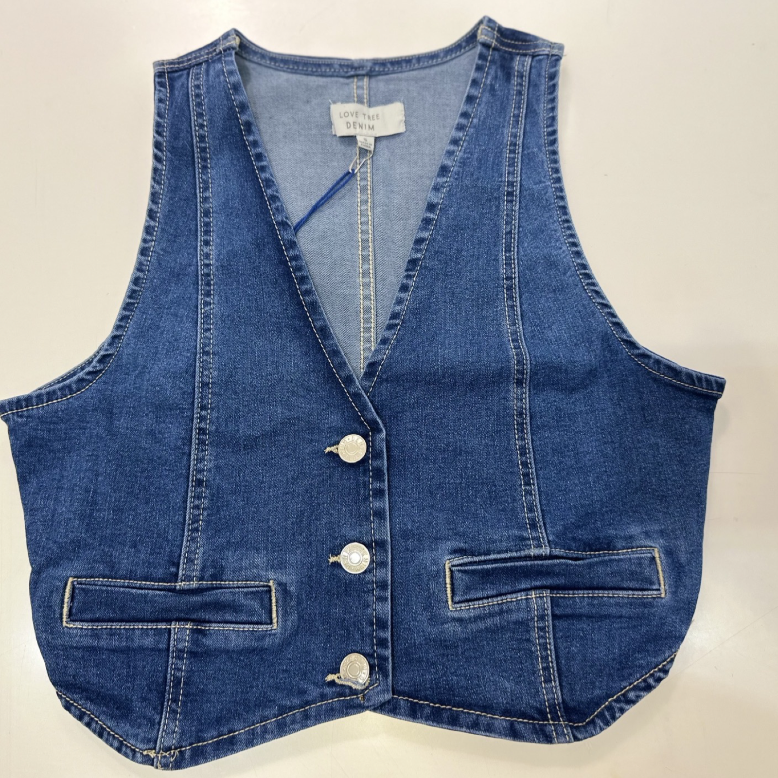 Brenda denim vest