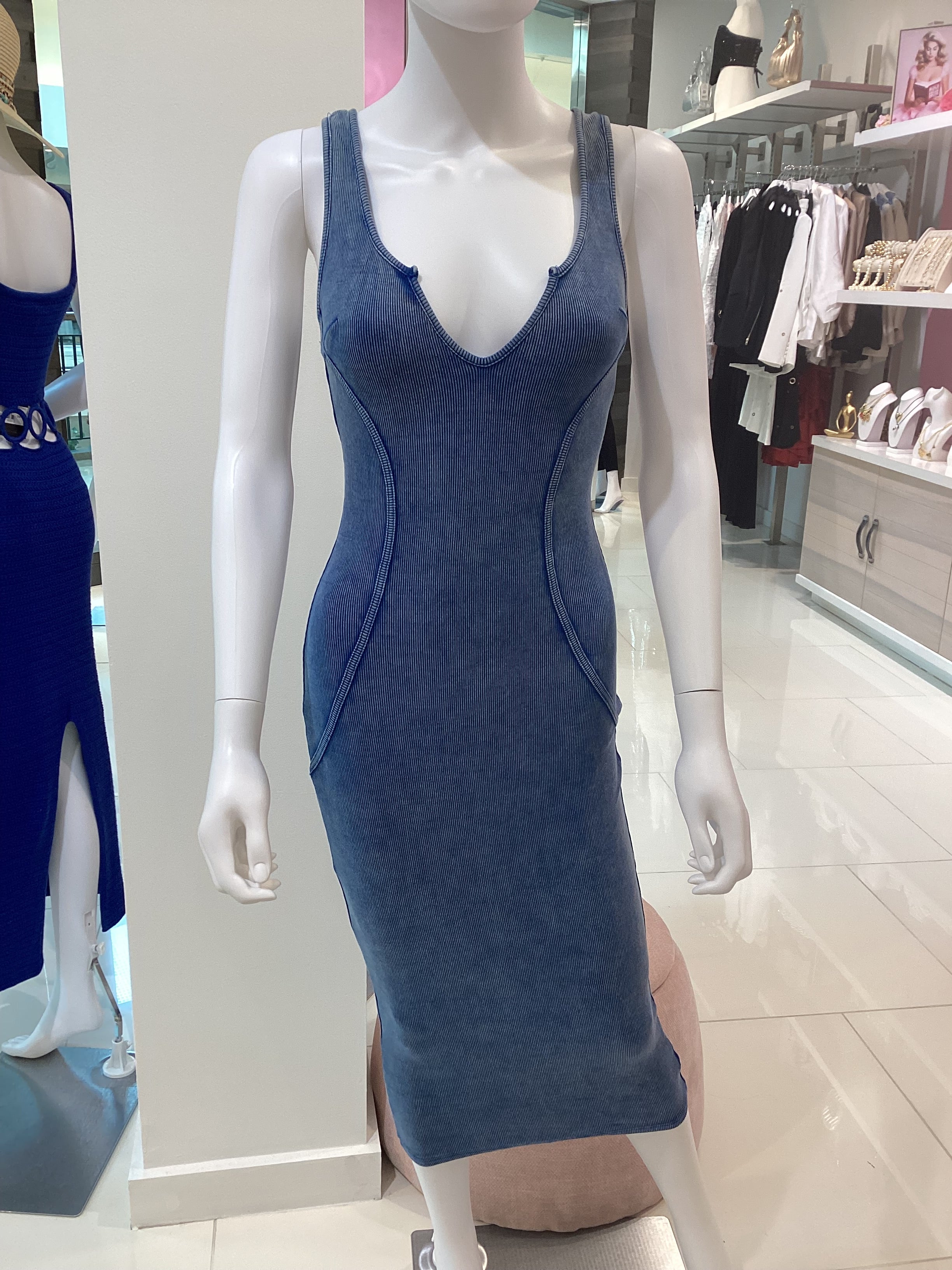 Irene Blue Dress