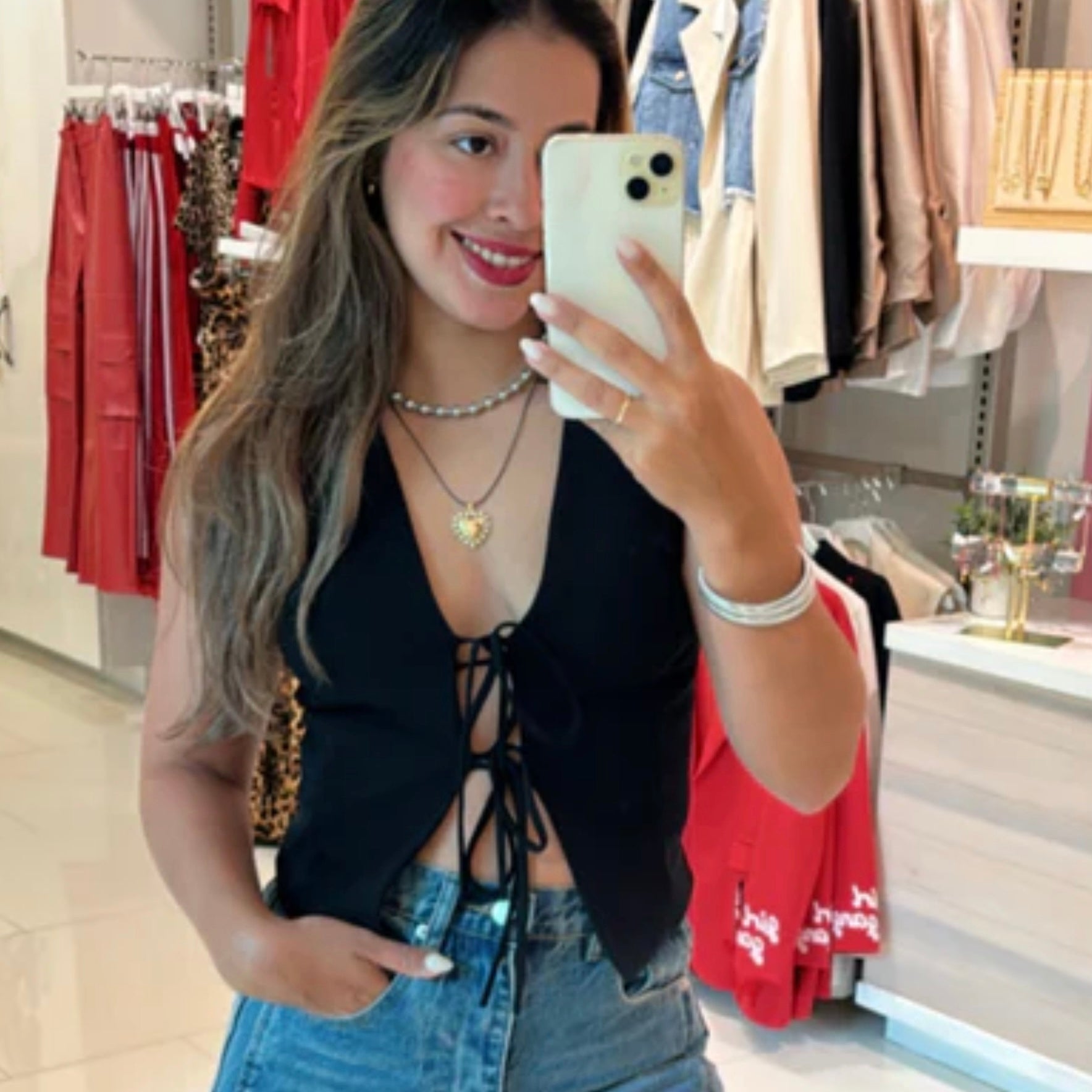 Ana black vest