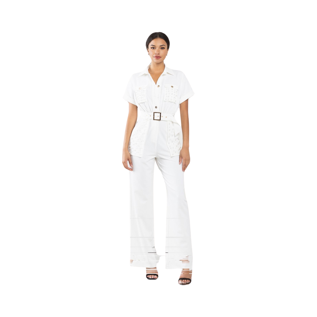 Lucy White Jumpsuit