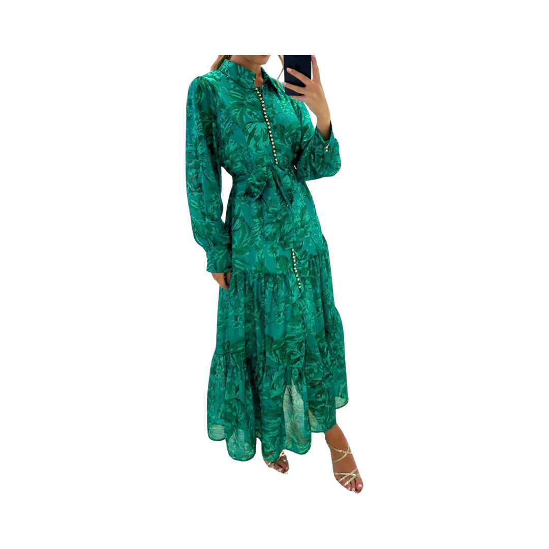 Camelia Green Dress
